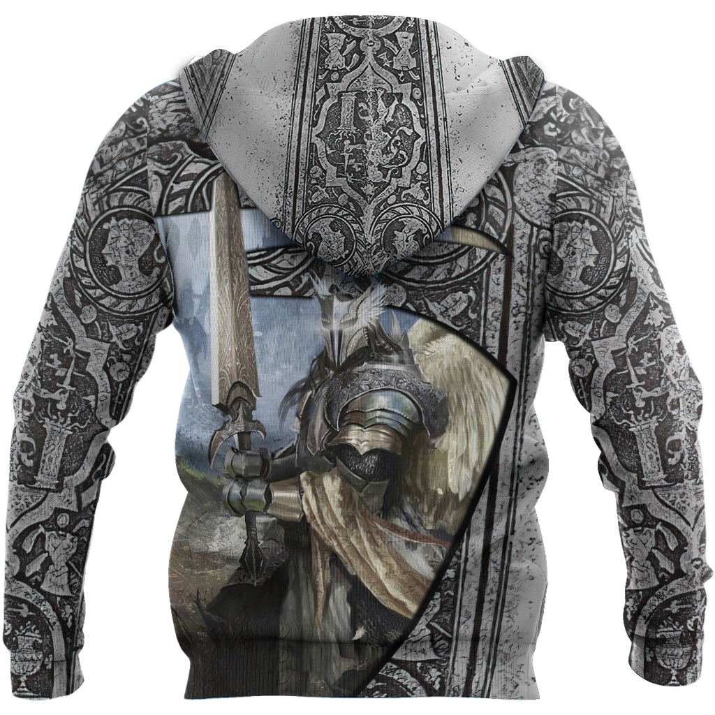 Stunning angel knight templar 3D all over printed for men and women HHT07092014
