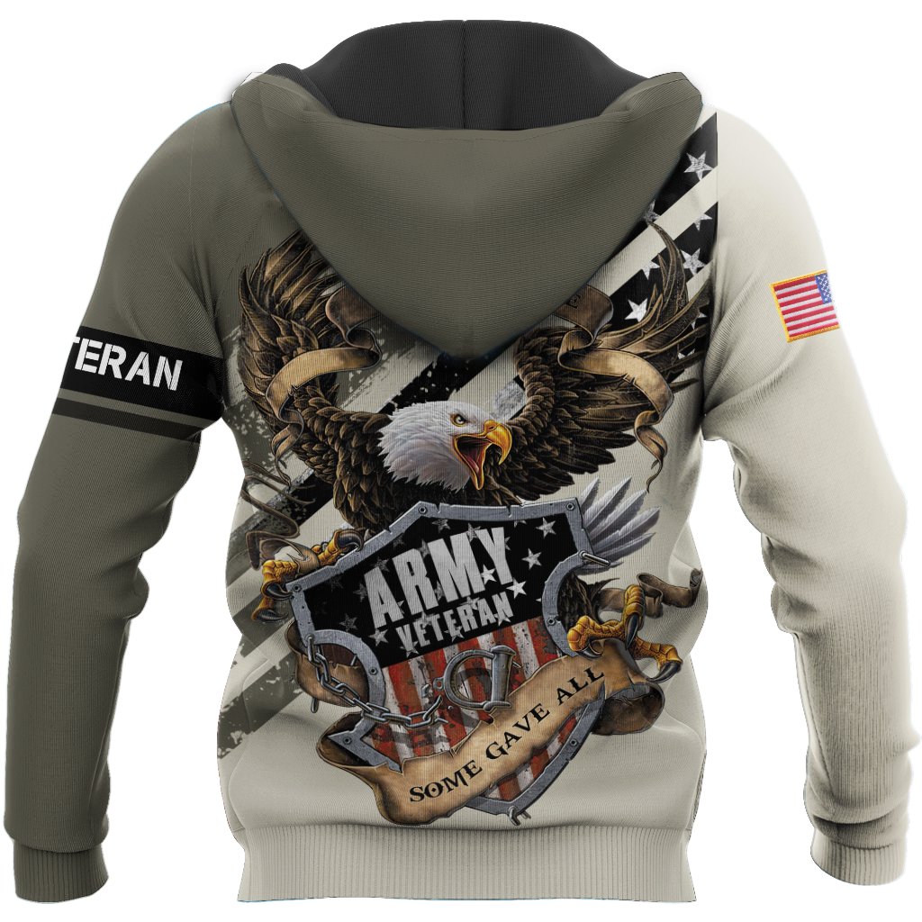 US Veteran Army All Gave Some 3D Shirts Proud Military