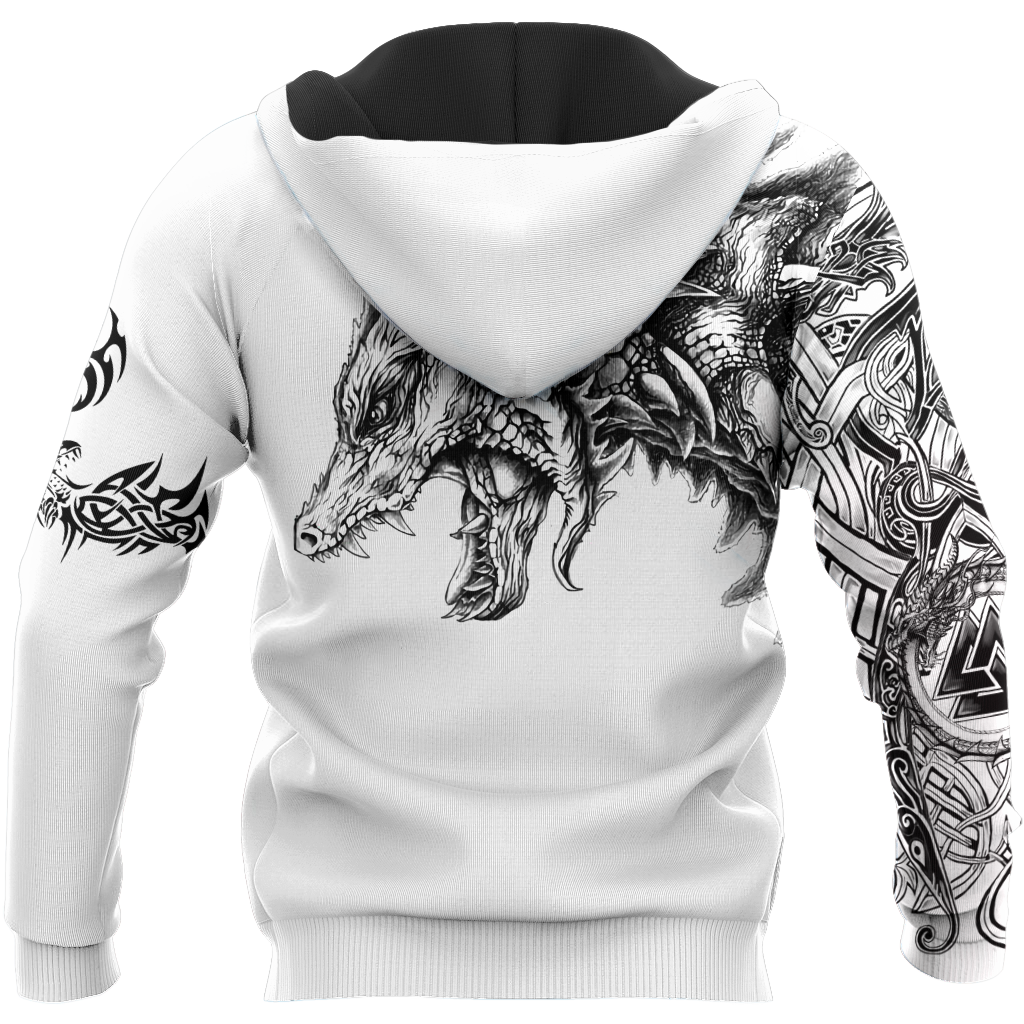 Tattoo and Dungeon Dragon Hoodie T Shirt For Men and Women HAC250502-NM - Amaze Style™-Apparel