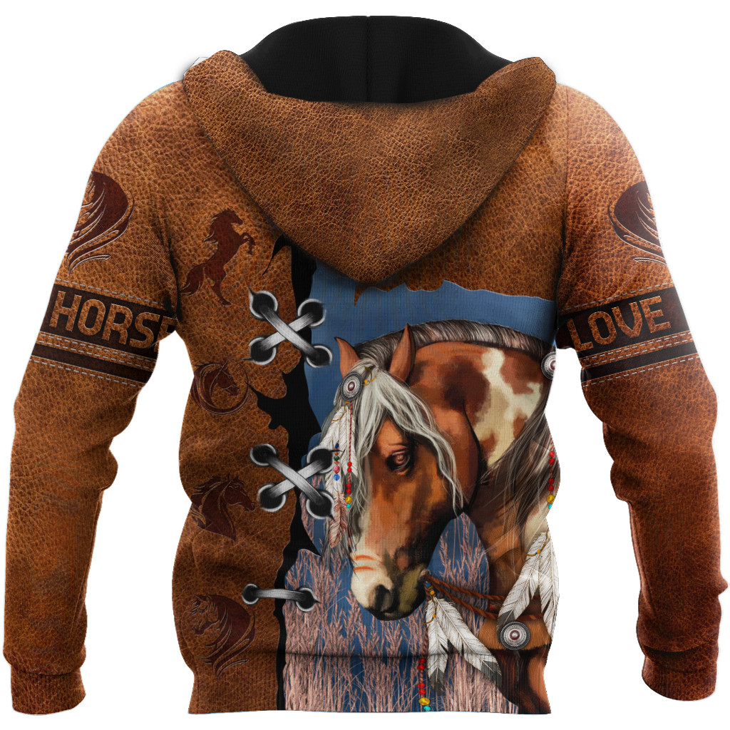 Brown Horse 3D All Over Printed Shirts TR1606201S
