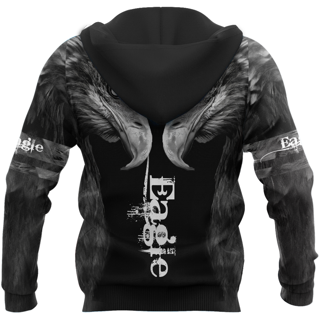 Awesome Eagle Tattoo Hoodie 3D All Over Printed Shirts For Men HHT01092001-LAM