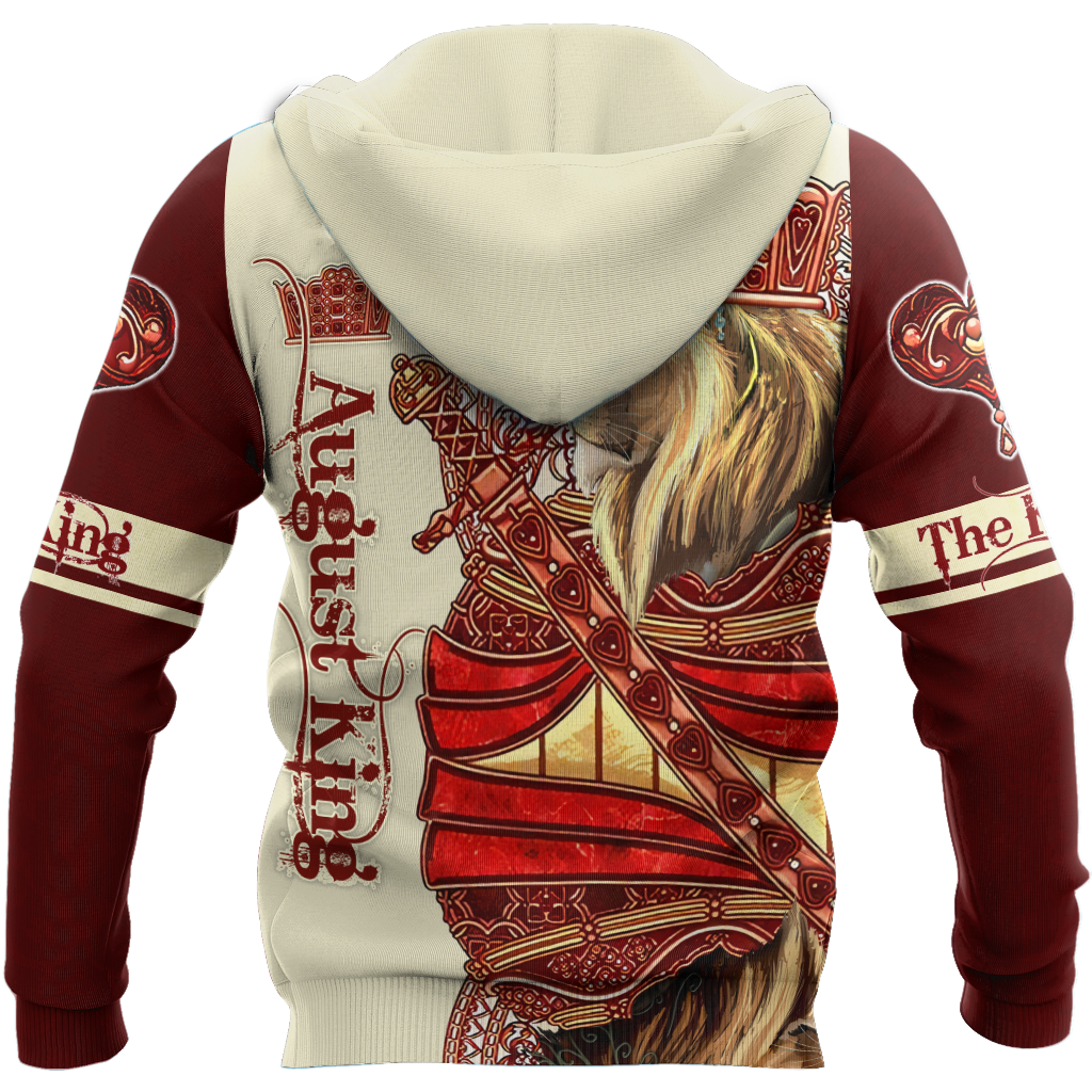 August King Lion Royal  3D All Over Printed Unisex Shirts