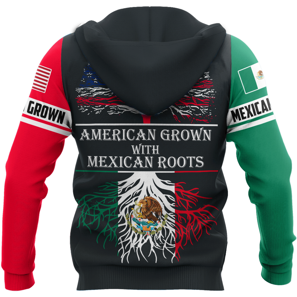 American Grown With Mexican Roots 3D All Over Printed Shirts For Men and Women QB06112003