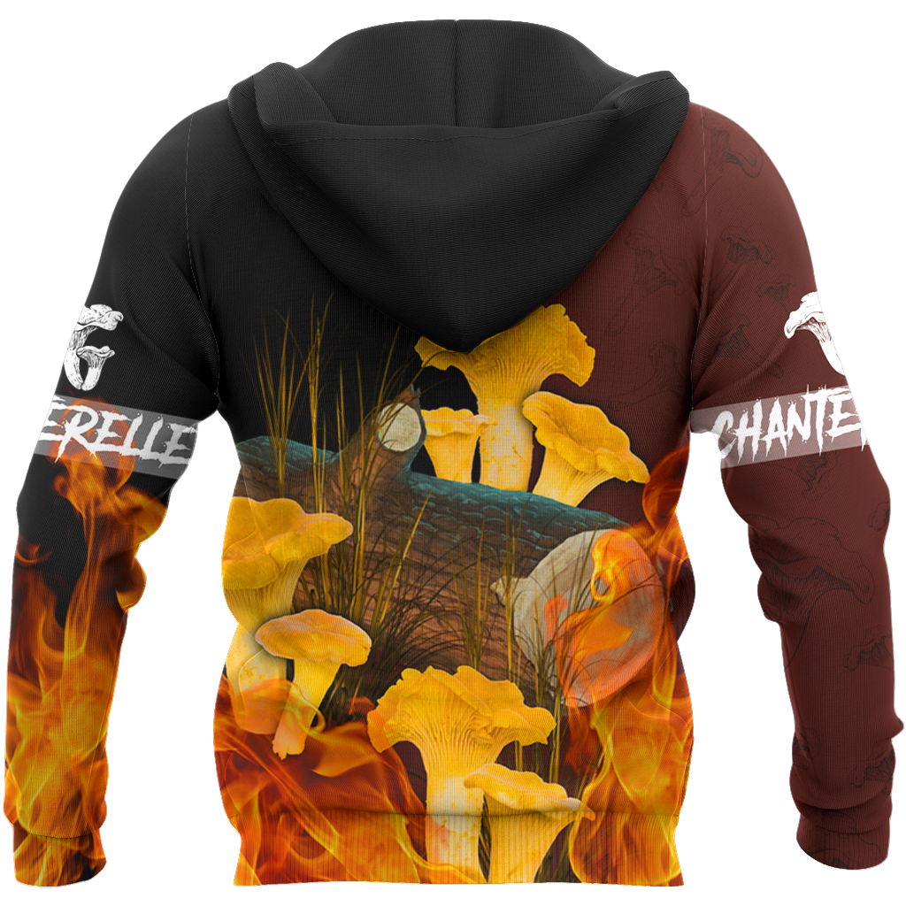 Beautiful Chanterelle mushrooms 3D all over printing shirts for men and women TR0405202 - Amaze Style™-Apparel