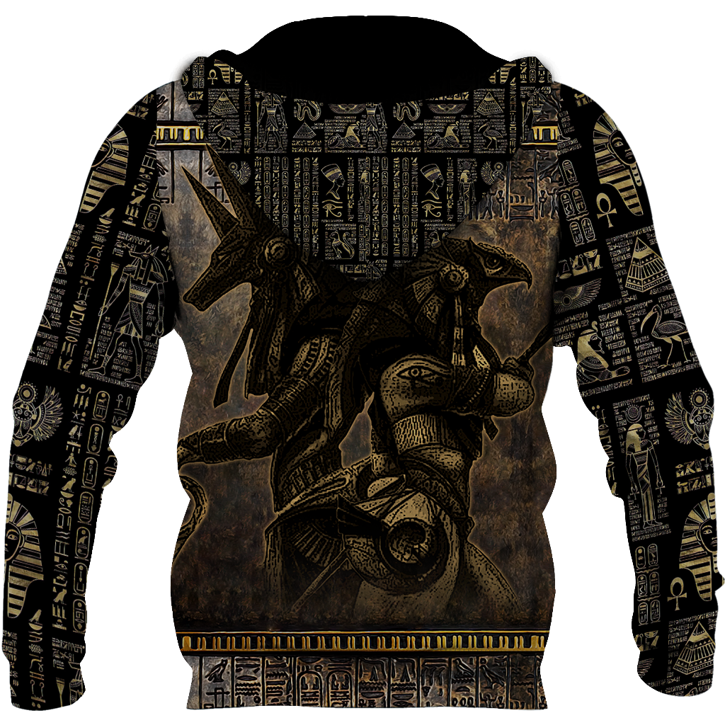 Anubis Ancient Egypt 3D All Over Printed Hoodie Clothes JJ120301-Apparel-MP-Hoodie-S-Vibe Cosy™