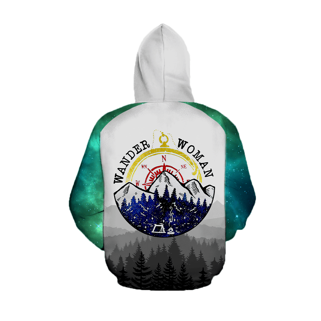 Hiking trails open wander women 3D all over printed shirts