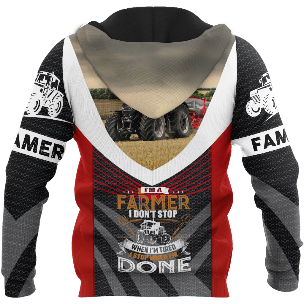 All Over Printed Farmer Hoodie MEI09212002-MEI