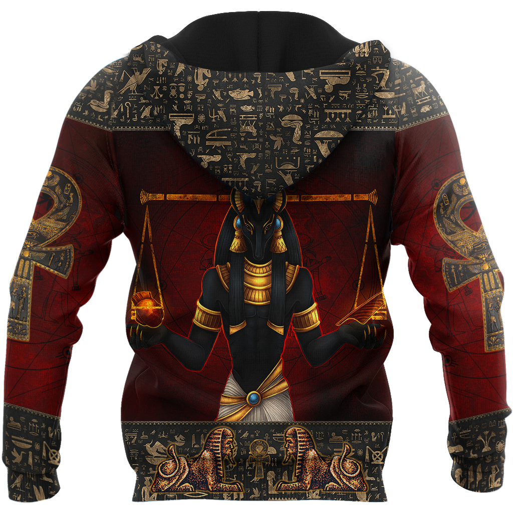 Anubis Ancient Egyptian 3D All Over Printed Shirts For Men And Women JJ26062004