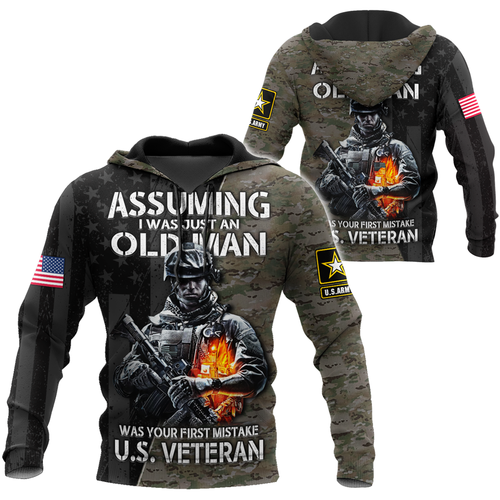 All Over Printed U.S. Army Veteran HAC310802-MEI