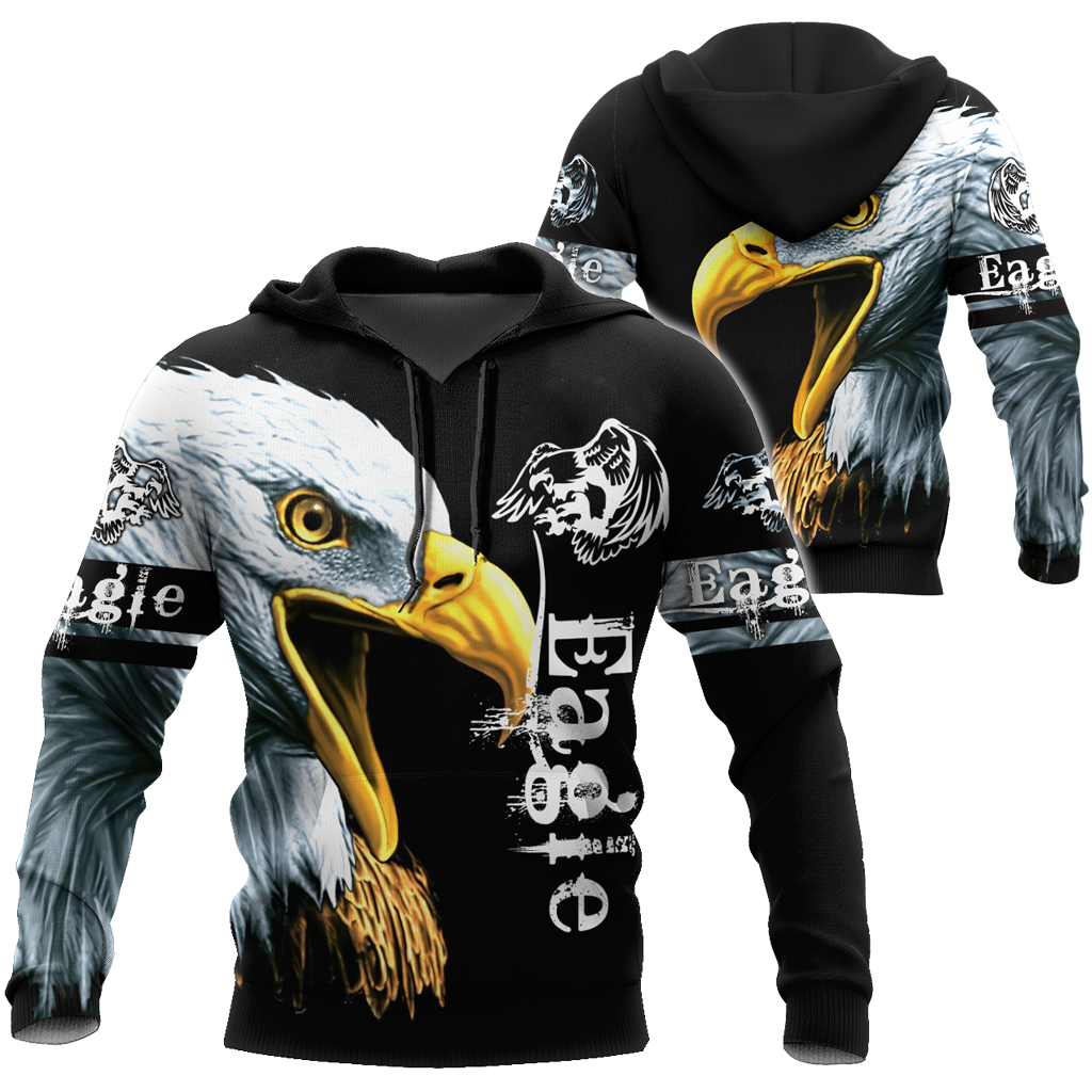 Awesome Eagle Hoodie 3D All Over Printed Shirts For Men HAC030901-LAM