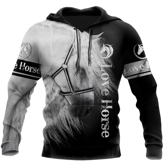 Beautiful Horse 3D All Over Printed Shirts For Men And Women TR2105201S - Amaze Style™-Apparel