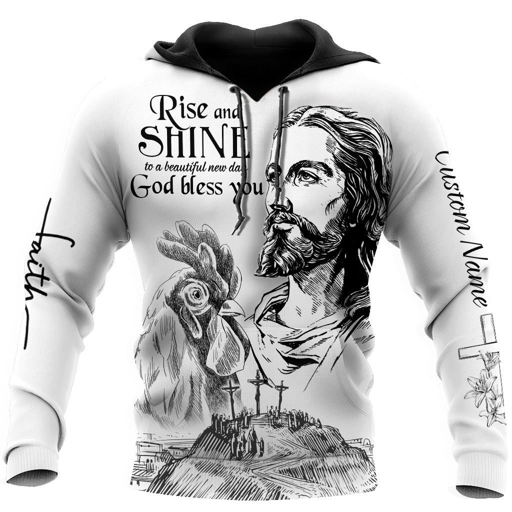 3D Over Printed Unisex Hoodie ML VP29102003PT