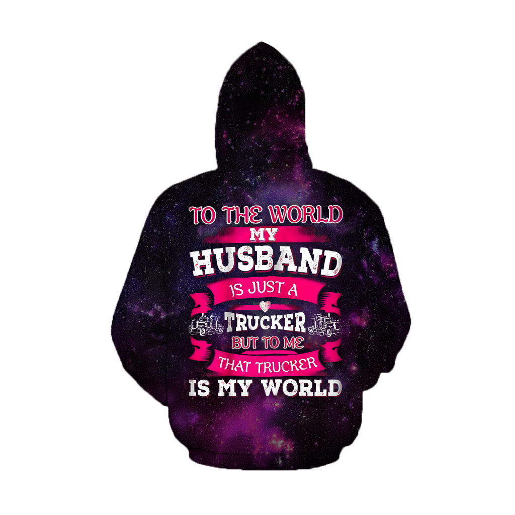 All Over Printed Trucker Wife Hoodie HHT08092019-MEI