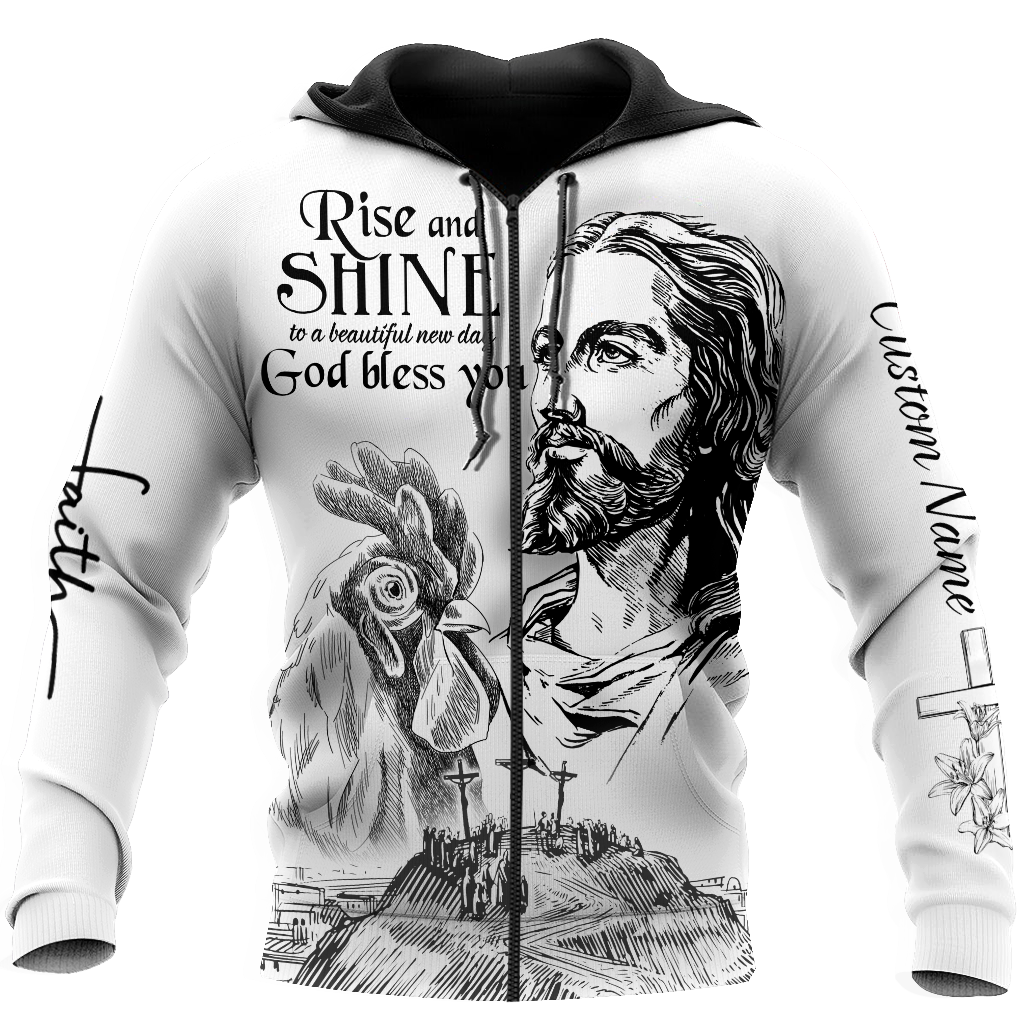 3D Over Printed Unisex Hoodie ML VP29102003PT