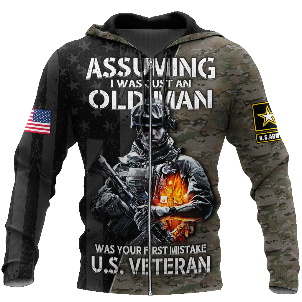 All Over Printed U.S. Army Veteran HAC310802-MEI