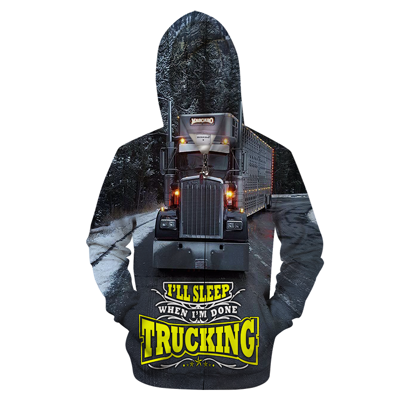 3D All Over Print Trucker Shirt-Apparel-6teenth World-Zip-S-Vibe Cosy™