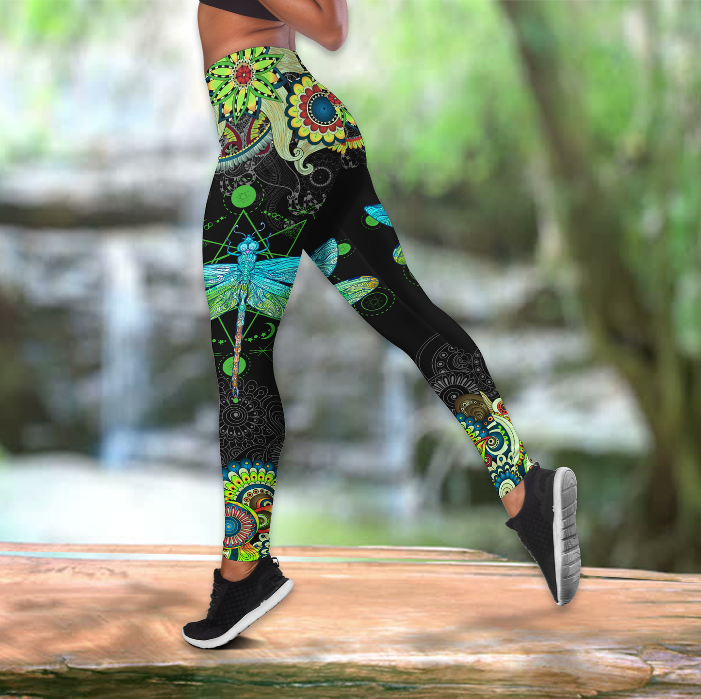 Beautiful Dragonfly Legging JJ040401 - Amaze Style™-Apparel