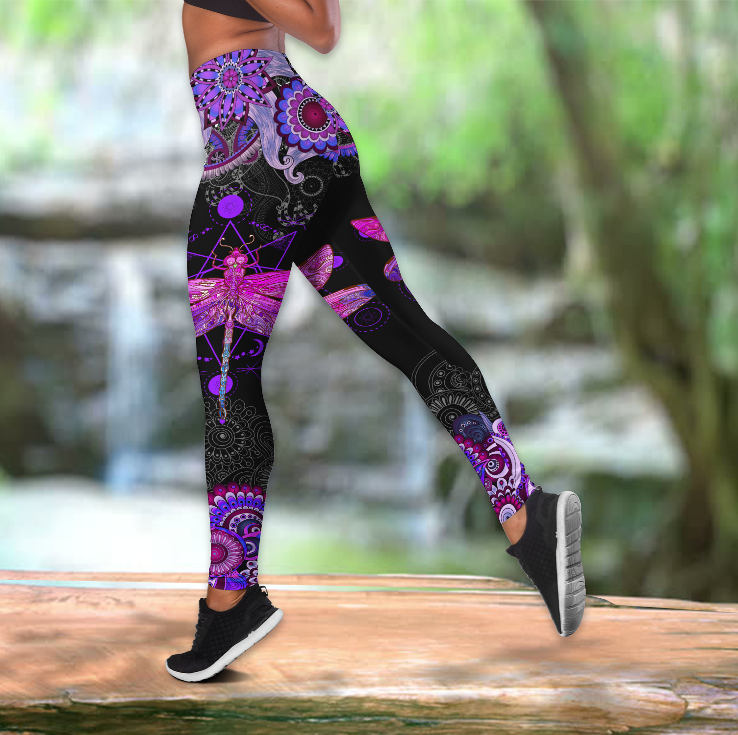 Beautiful Dragonfly Combo Tank + Legging JJ140401 - Amaze Style™-Apparel