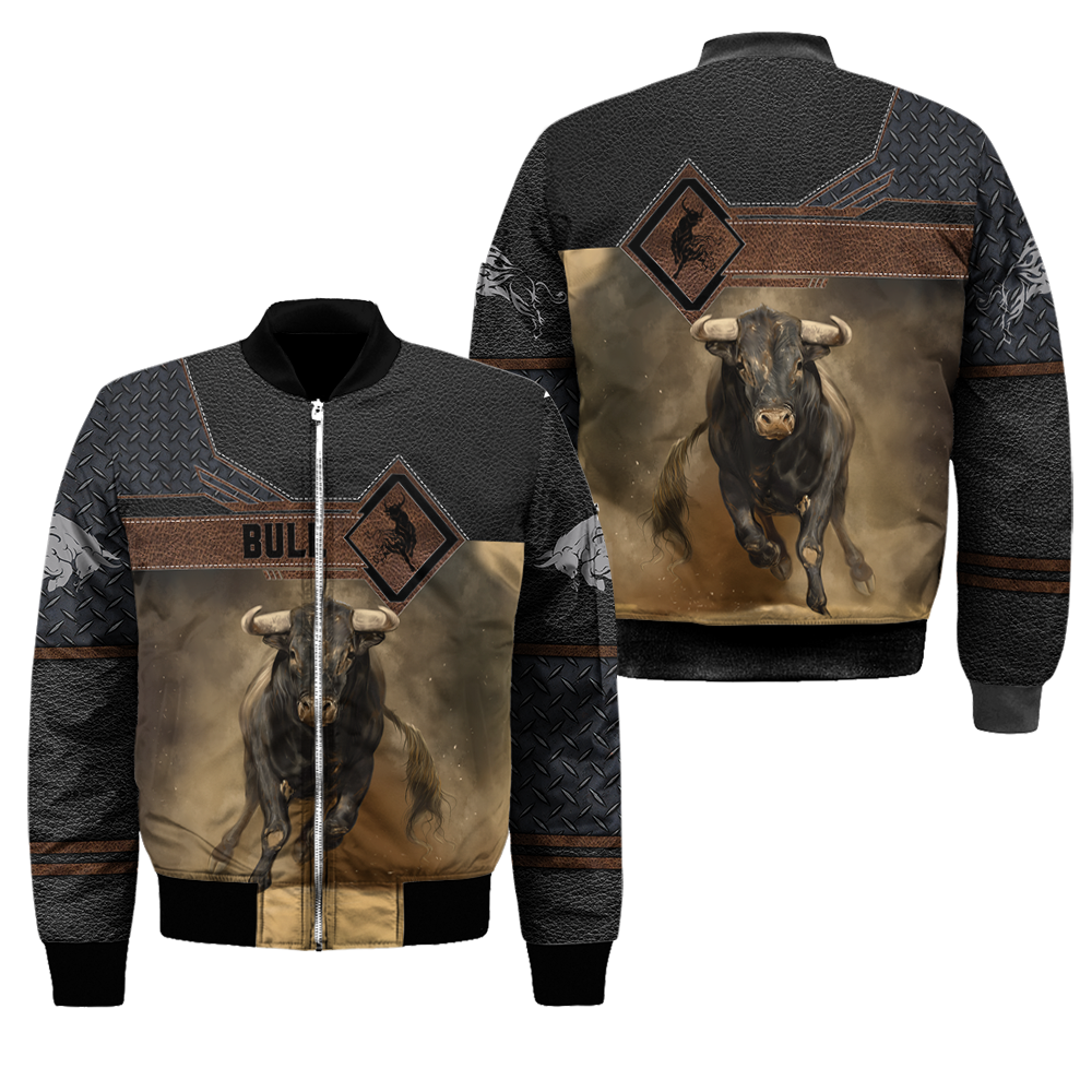 Bull 3D All Over Printed Unisex Shirts For Men And Women