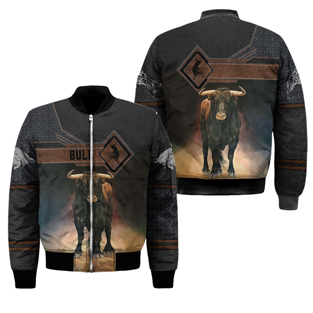 Bull 3D All Over Printed Unisex Shirts For Men And Women