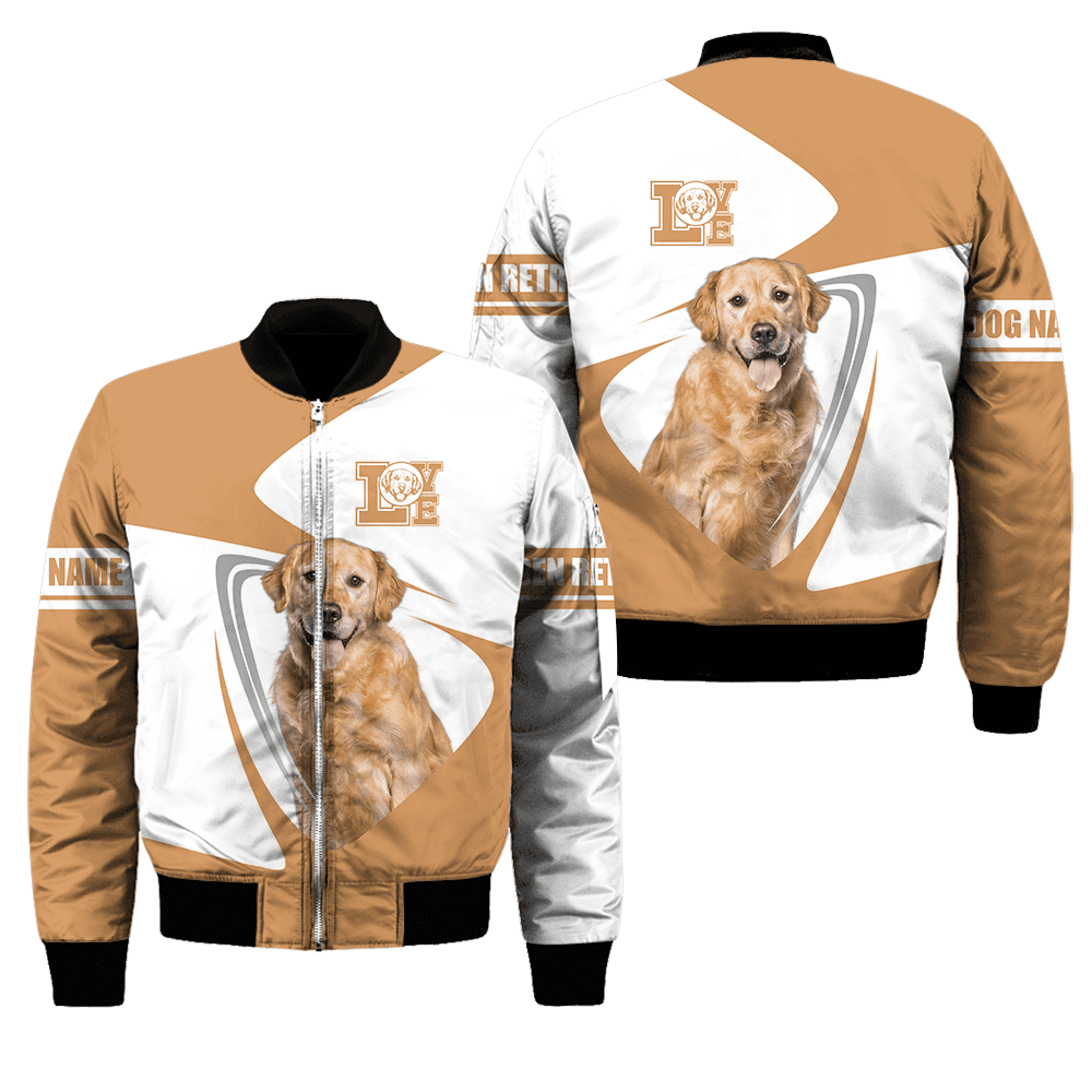 Premium Golden Retriever Lover 3d All Over Printed Unisex