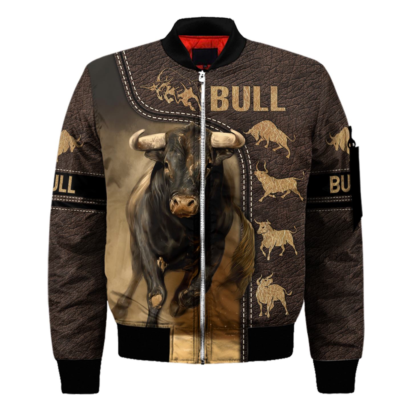 Bull 3D All Over Printed Shirts Pi08032102