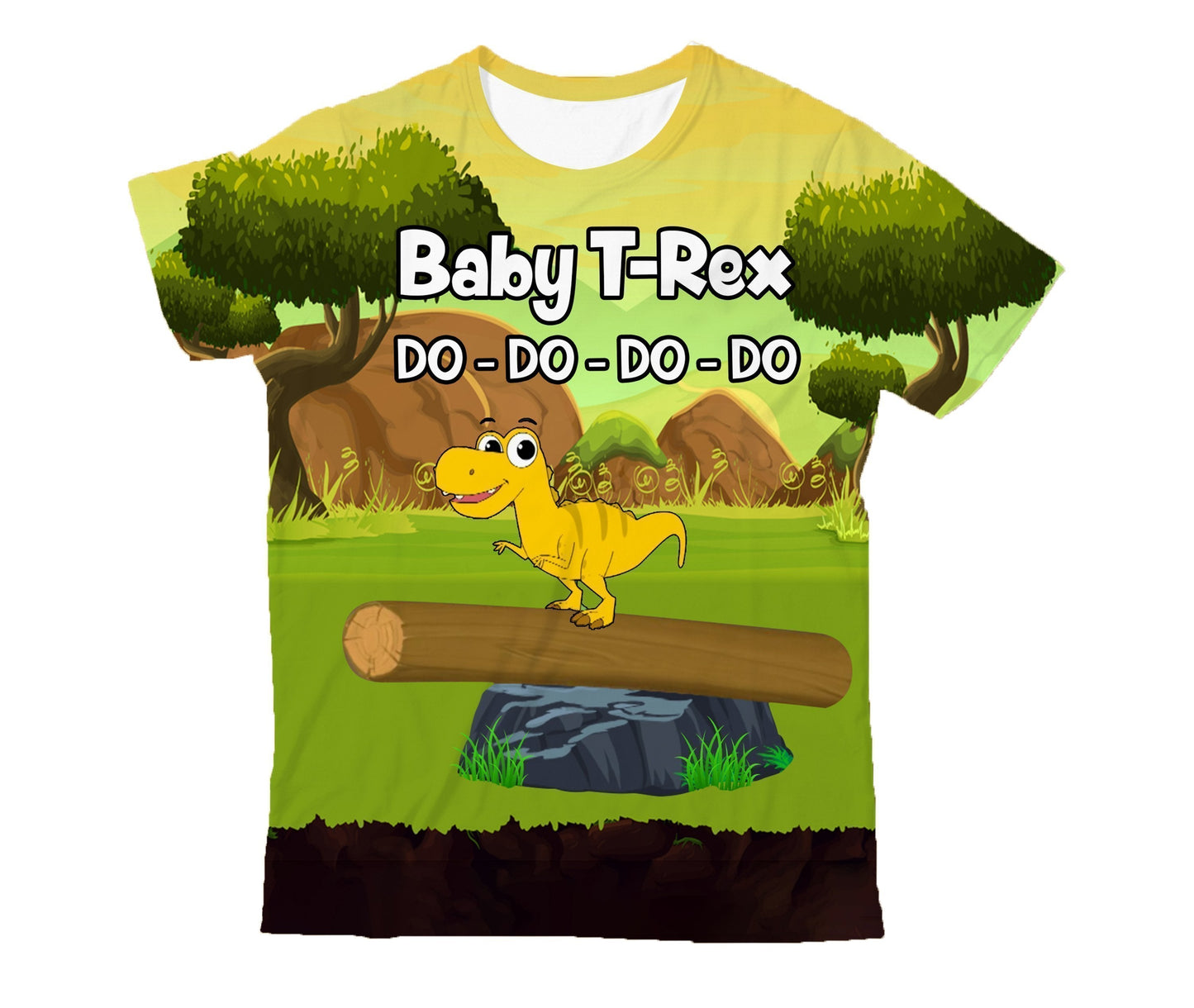 3D All Over Printed Baby T-Rex Shirts - Amaze Style™-Apparel