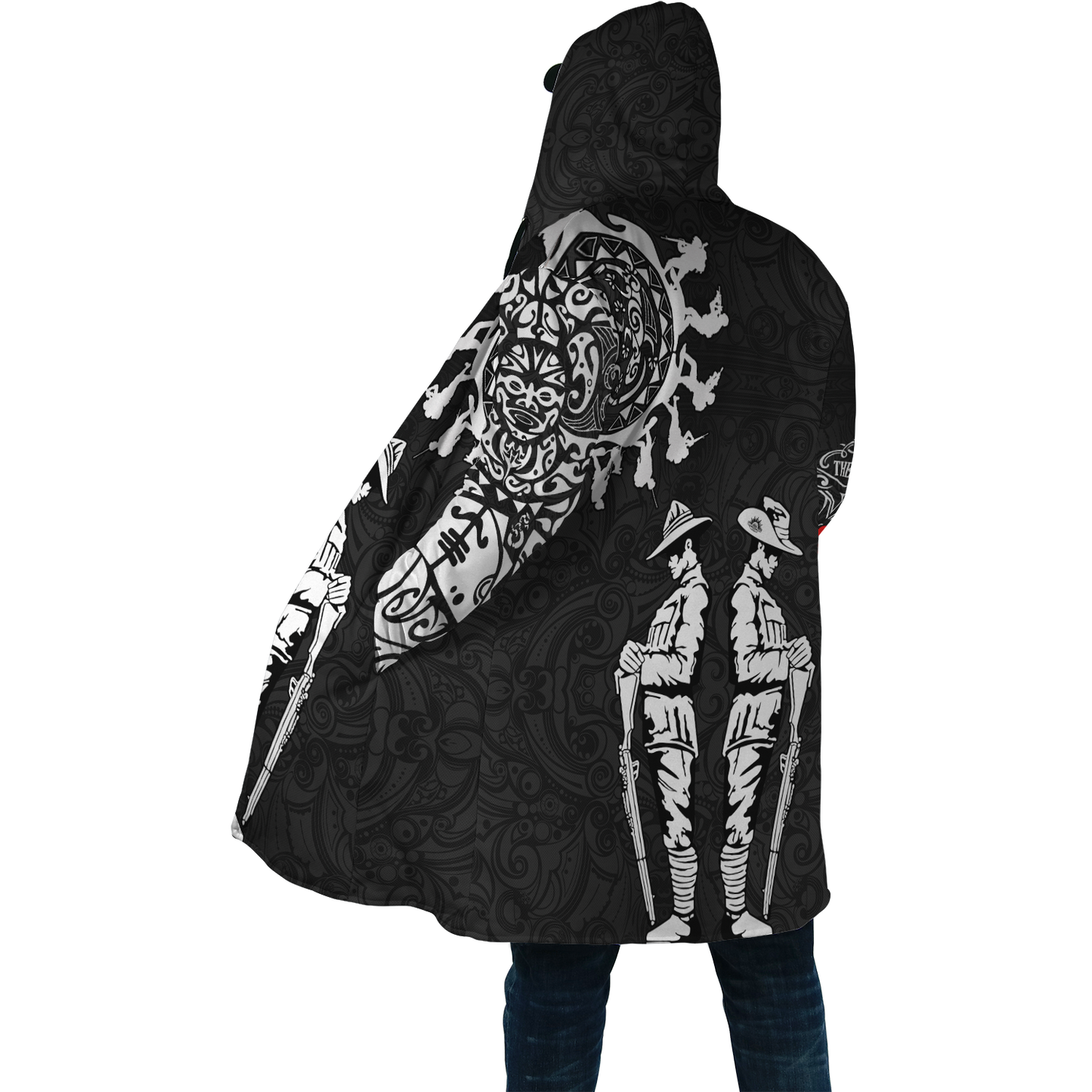 Amazing Polynesian Special Anzac Army Unisex Deluxe Hoodie ML