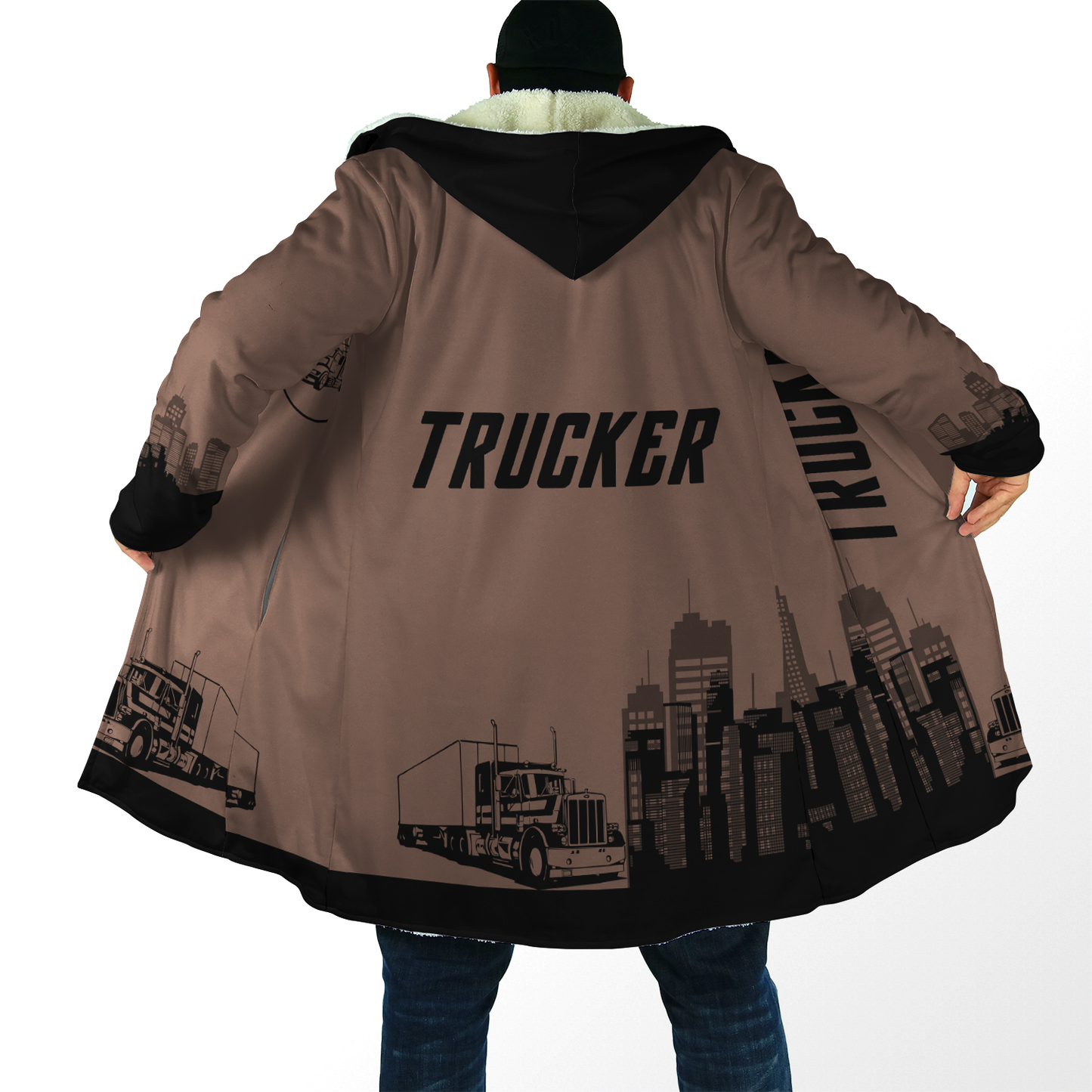 Trucker 3D All Over Printed Shirts For Men and Women