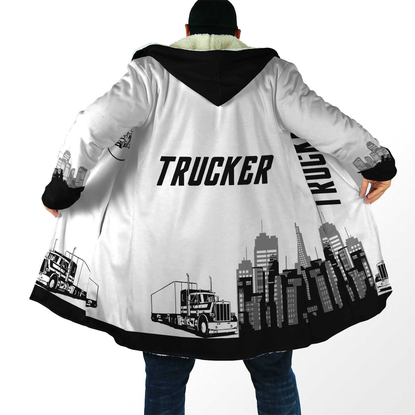 Trucker 3D All Over Printed Shirts For Men and Women