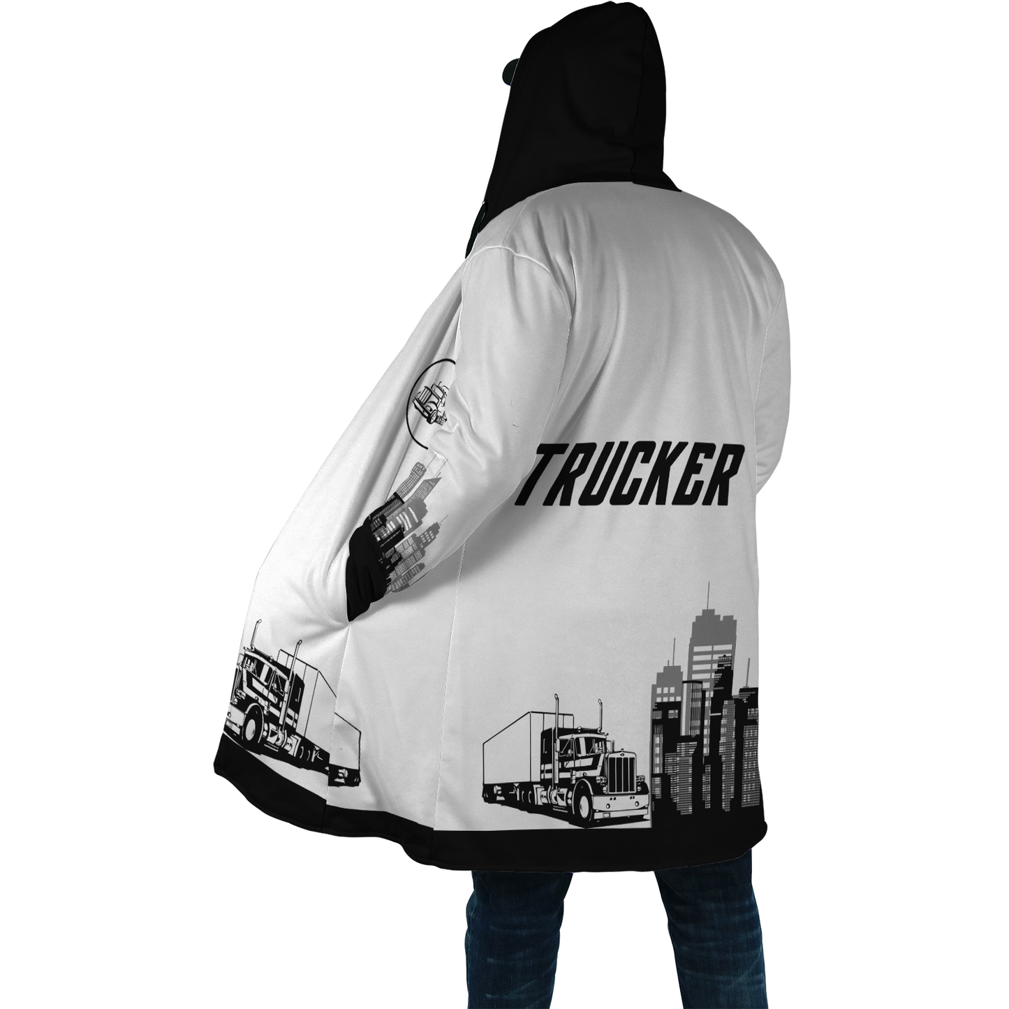 Trucker 3D All Over Printed Shirts For Men and Women