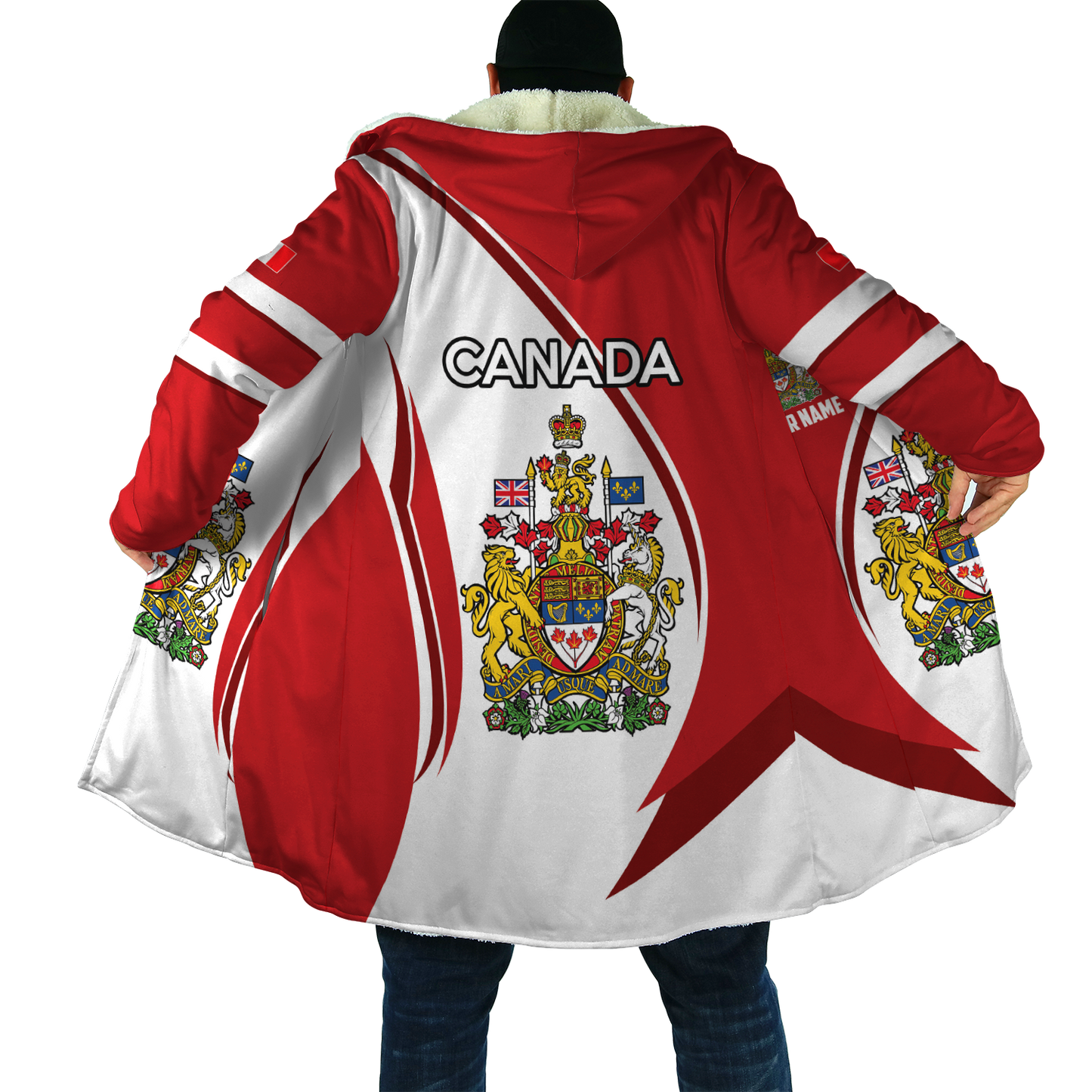 Canada Day No31 Personalized Coast Of Arm Pullover Premium Unisex Hoodie
