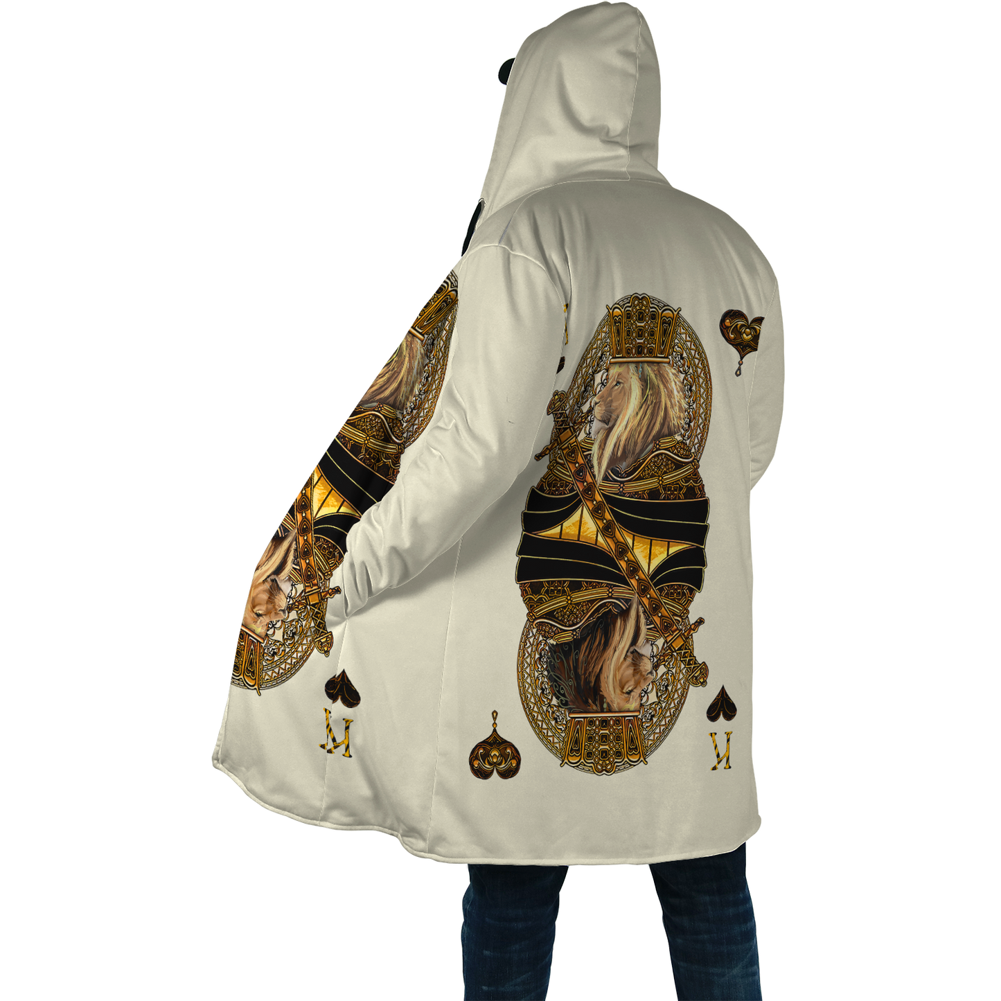 Yellow Alpha King Heart Lion  3D All Over Printed Unisex Shirts