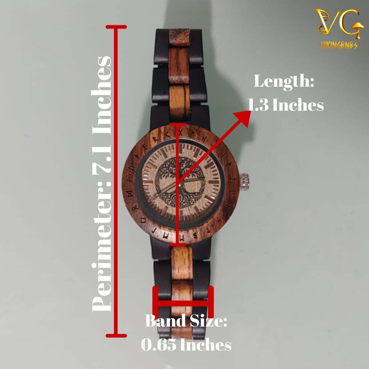 Women Tree O f Life Handmade Wooden Watch