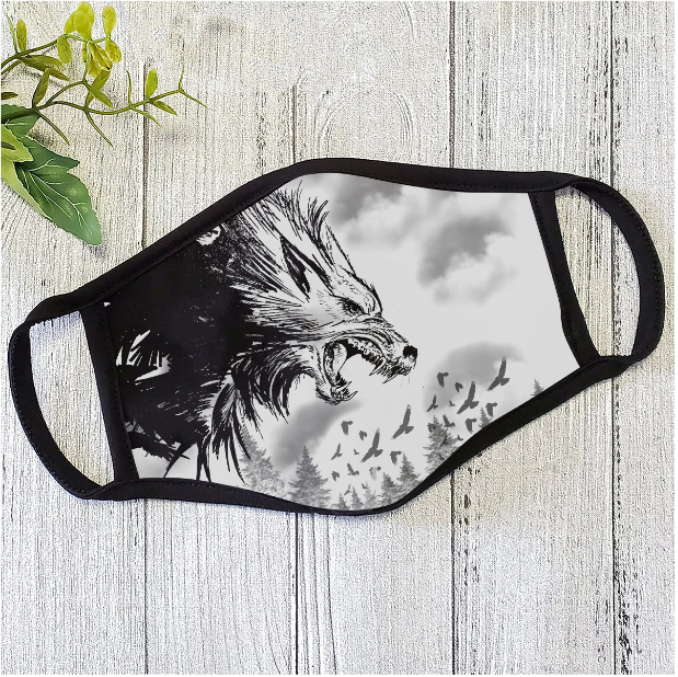 Wolf Face Mask ML
