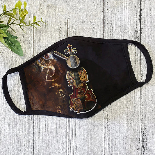 Steampunk Mechanic Violin Face Mask TN