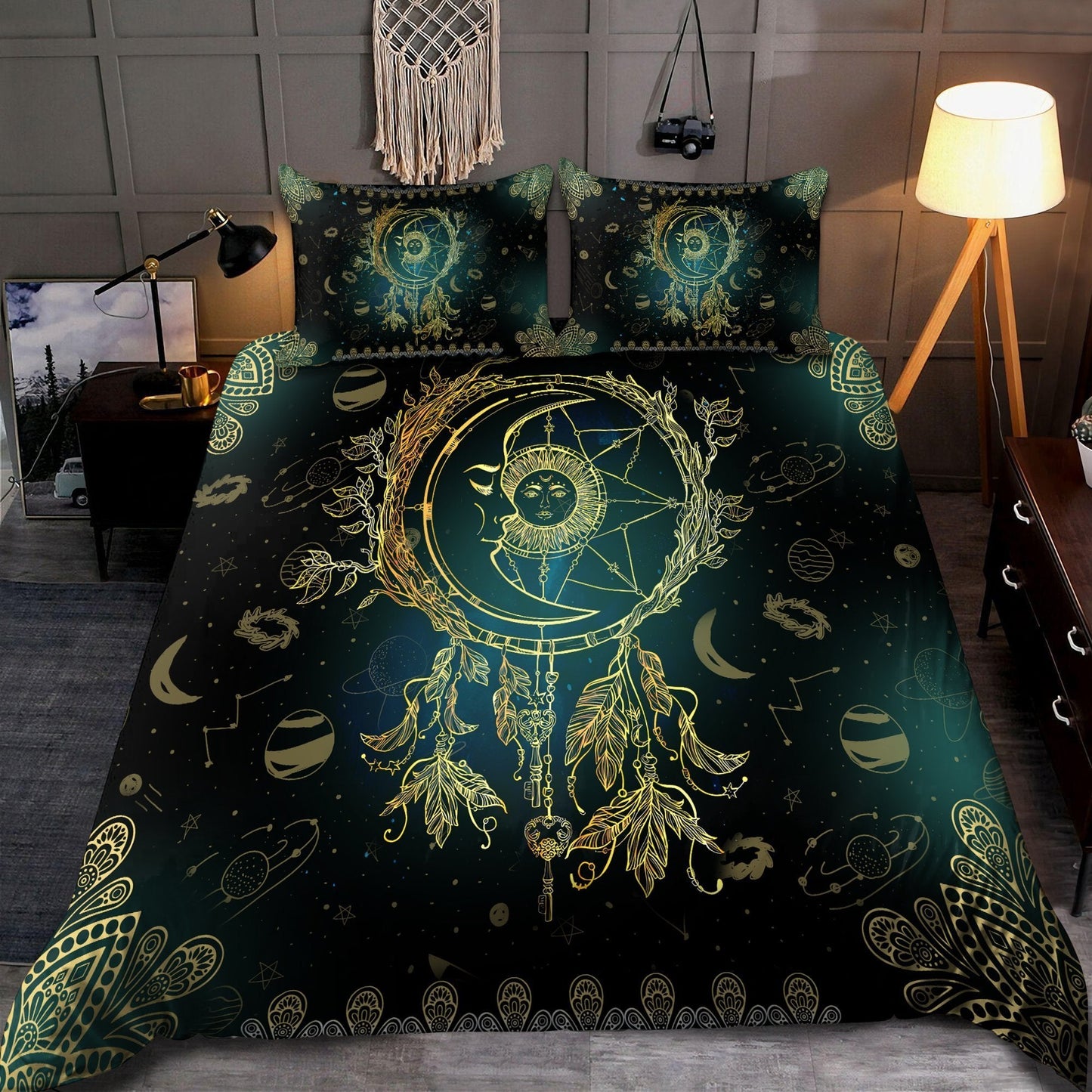 Sun and Moon Lover bedding set