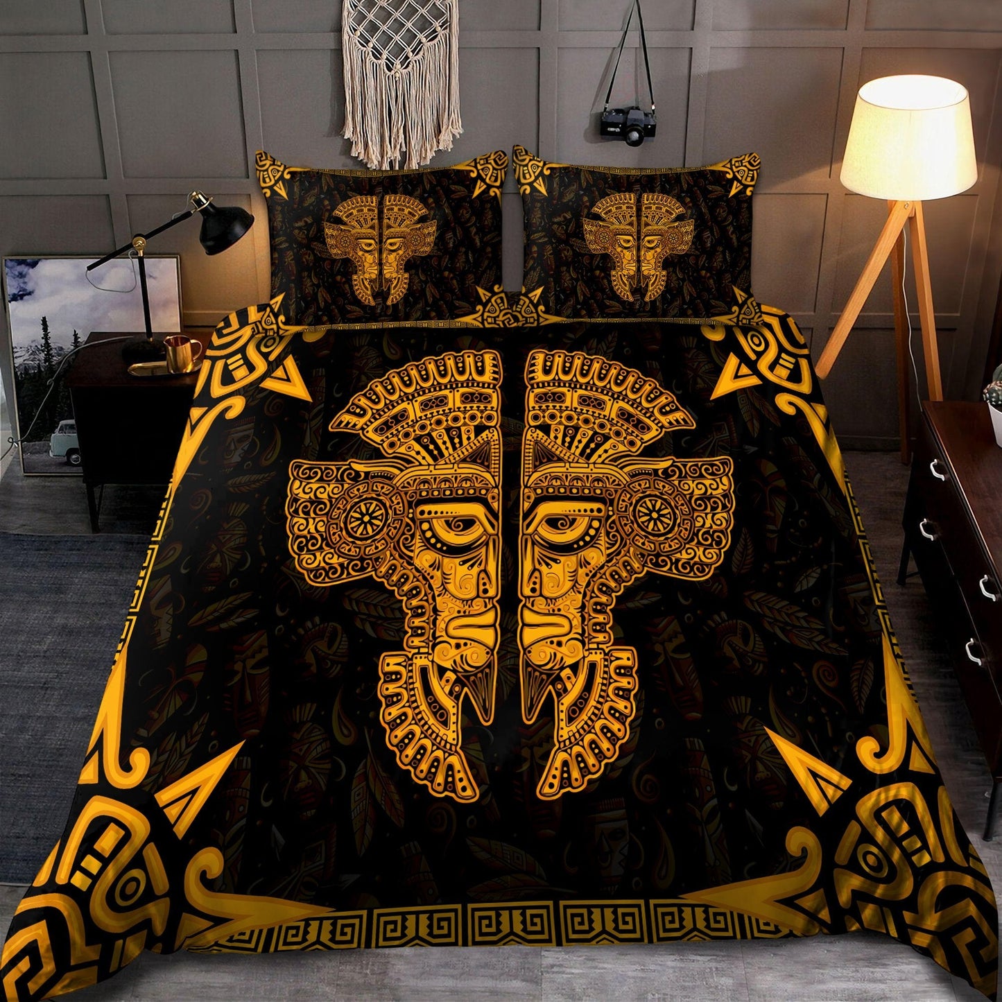 Aztec Mayan - Hero Twins Bedding Set MH1108204