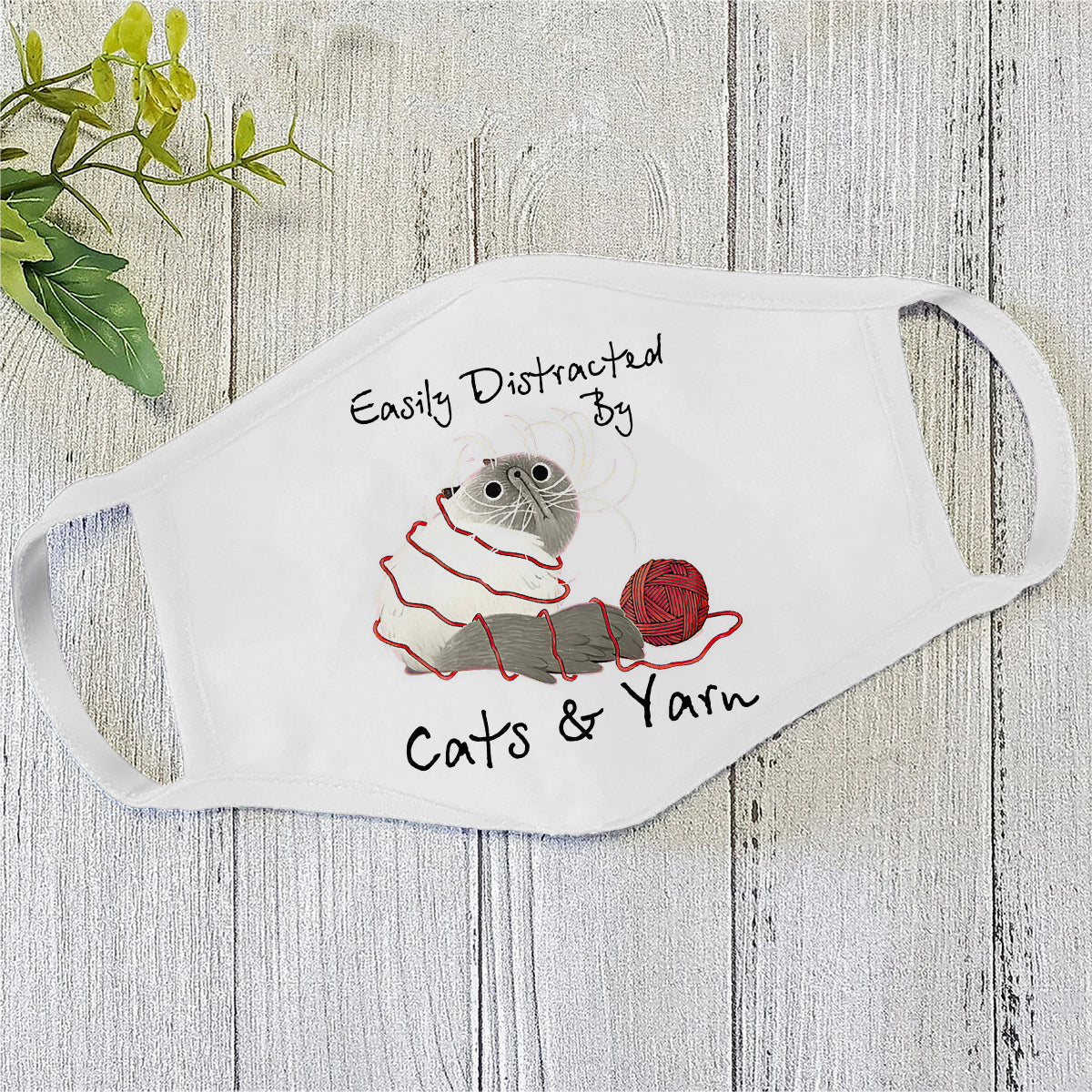 Cute Yarn Crotchet Sewing Face Mask DL