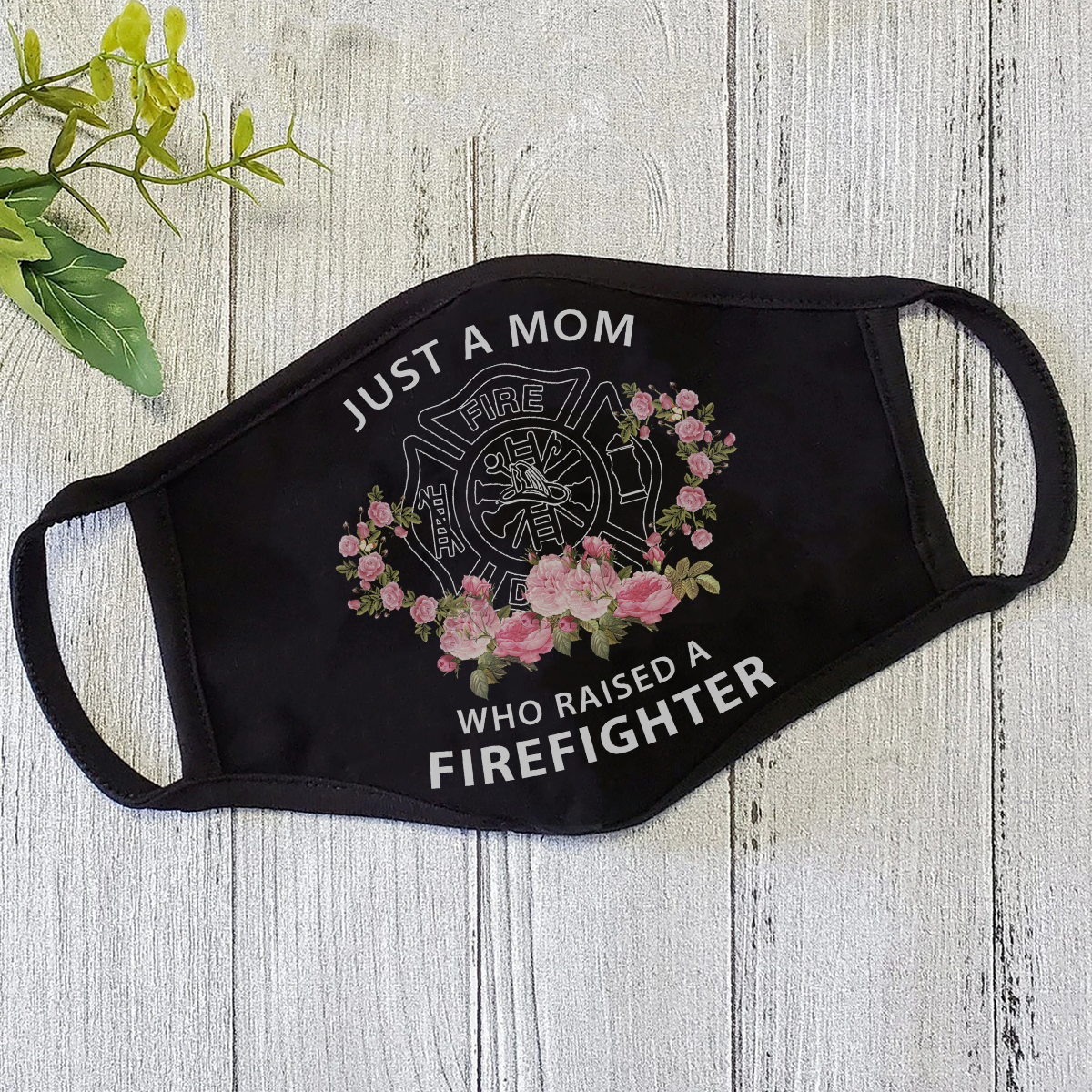 Mom of Firefighter Face Mask DL