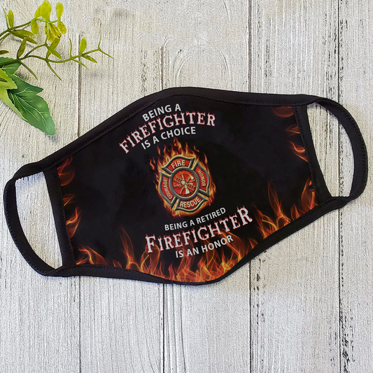 Brave Fire Fighter Face Mask DL