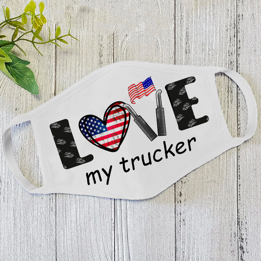 America Trucker Face Mask DL