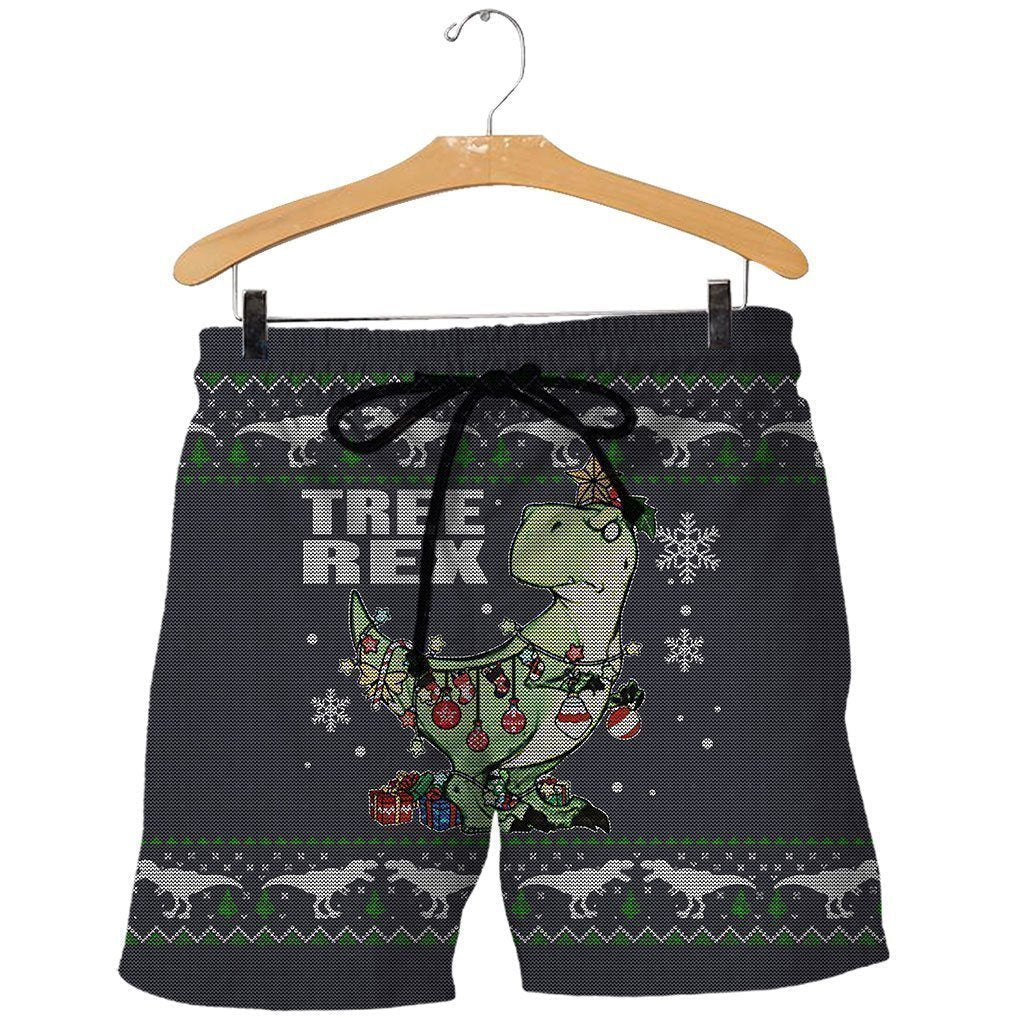 3D All Over Printed Dinosaurs Christmas Shirts And Shorts - Amaze Style™-3D All Over Printed Clothes