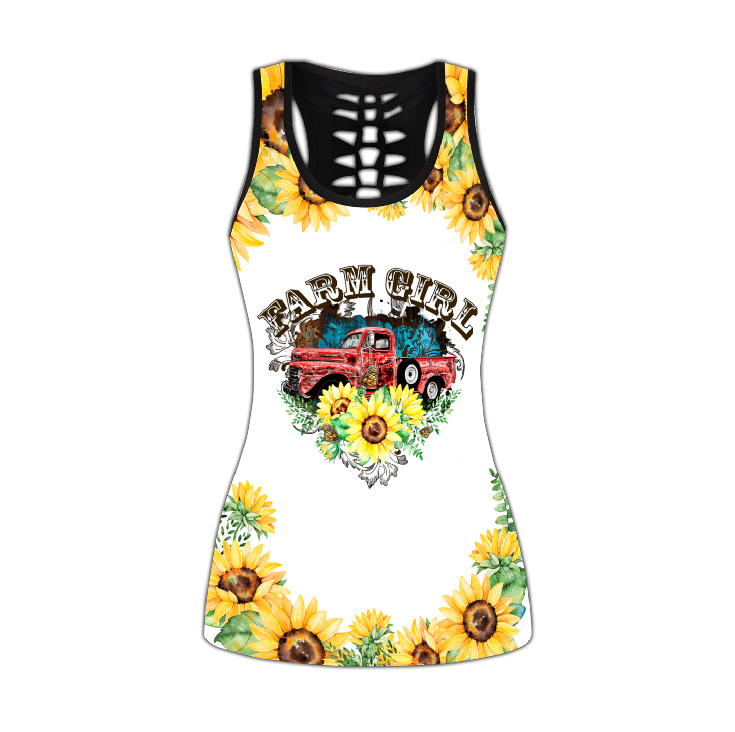 All Over Printed Farm Girl Combo DD09142001-MEI