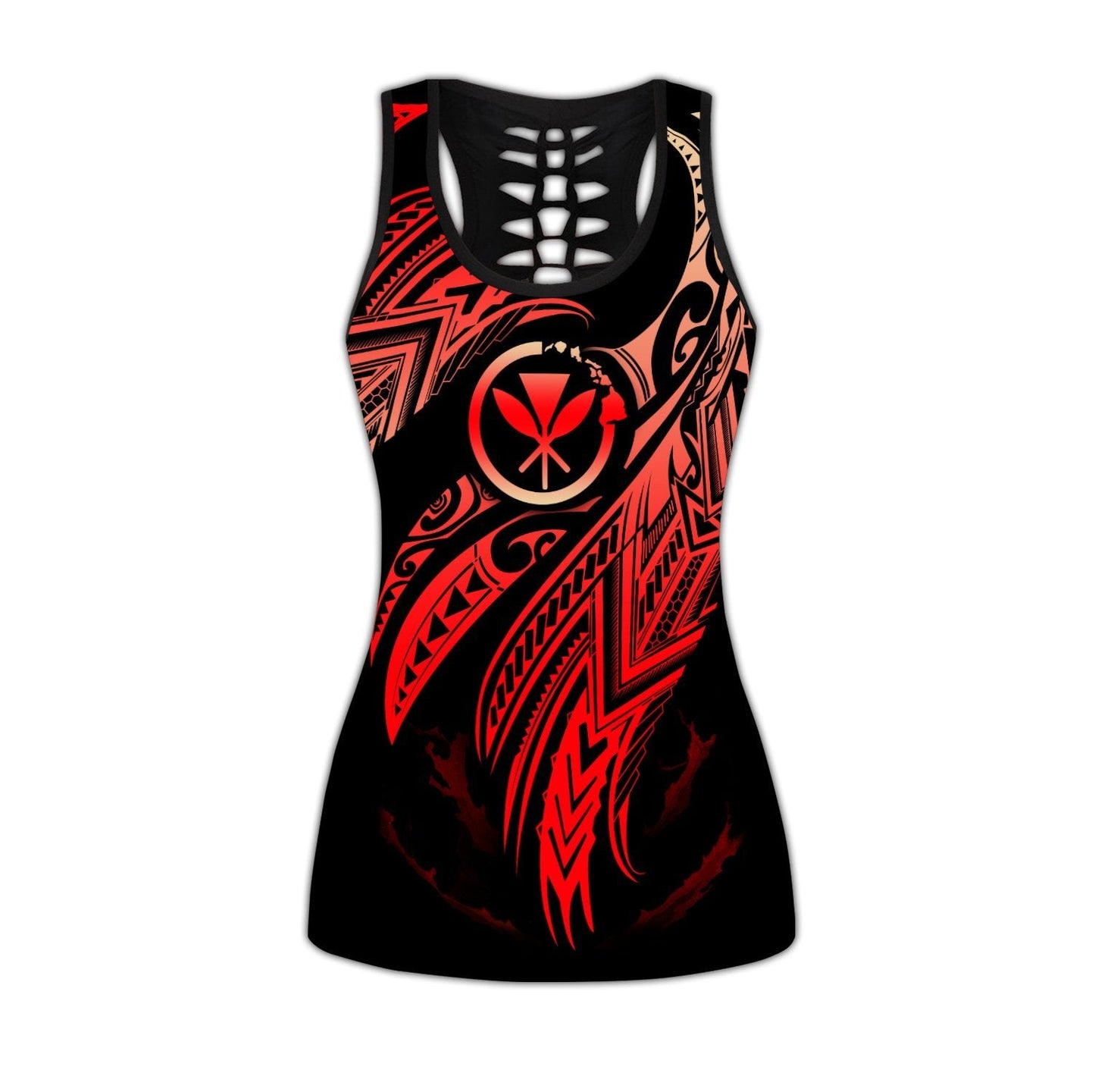 Amazing Hawaii Polynesian Tattoo Deluxe Legging & Tank top ML