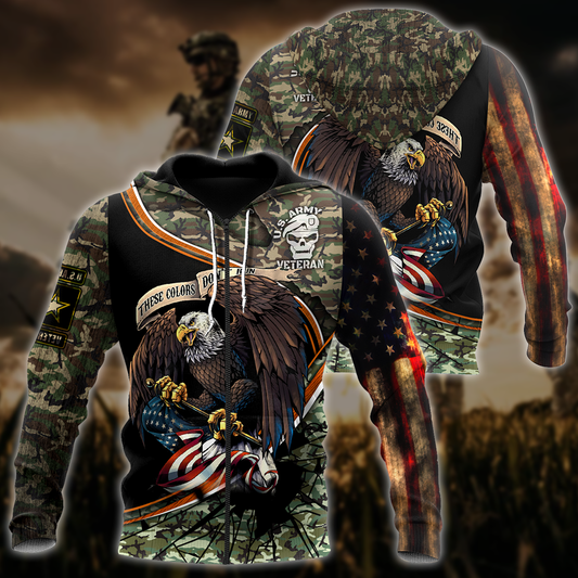 US Veteran 3D All Over Printed Shirt Hoodie MP18082004