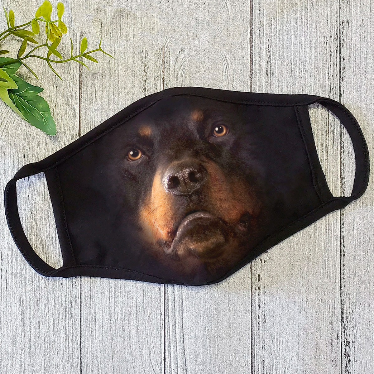 Rottweiler Dog Face Mask DL