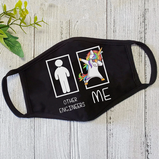 Unicorn Funny Face Mask DL