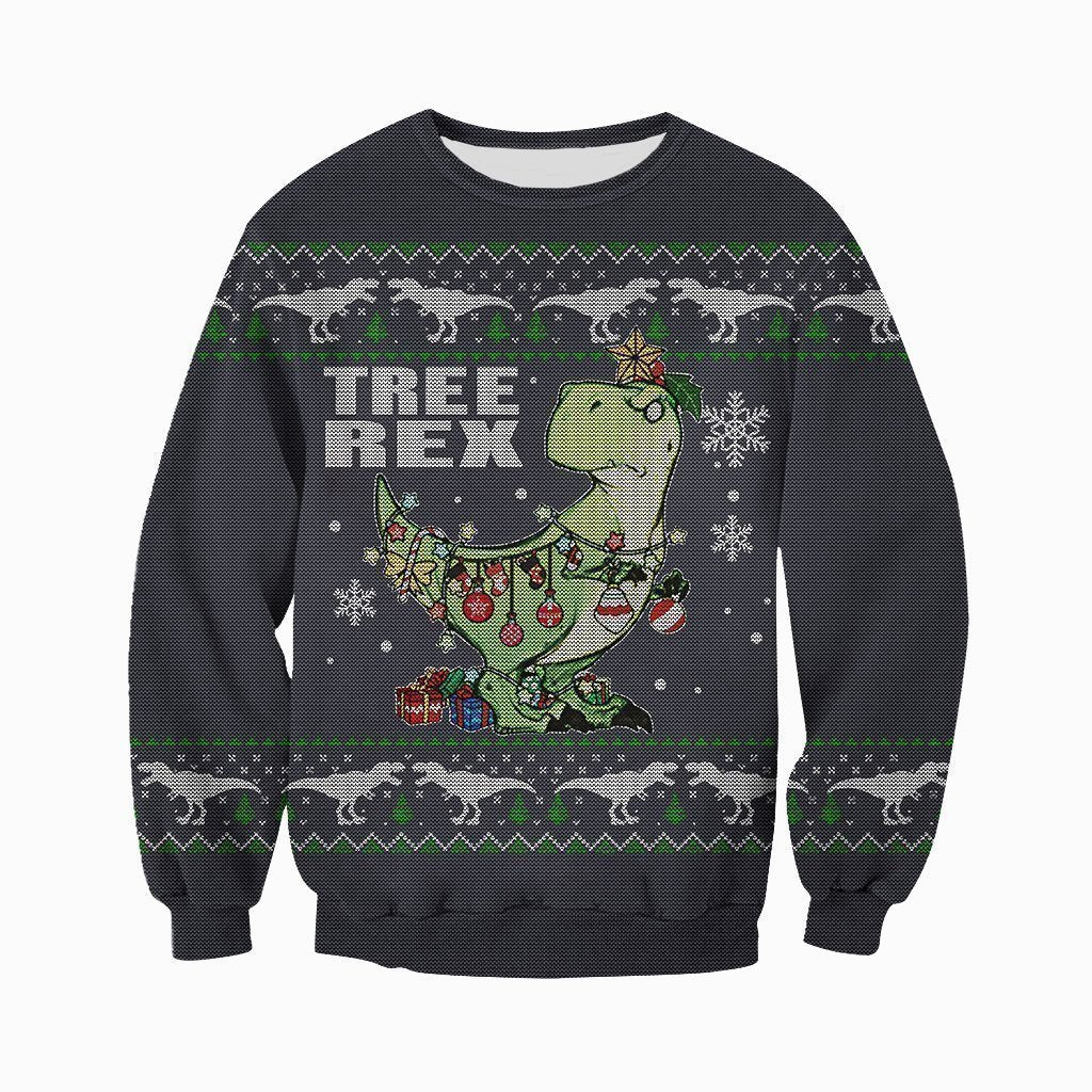 3D All Over Printed Dinosaurs Christmas Shirts And Shorts - Amaze Style™-3D All Over Printed Clothes