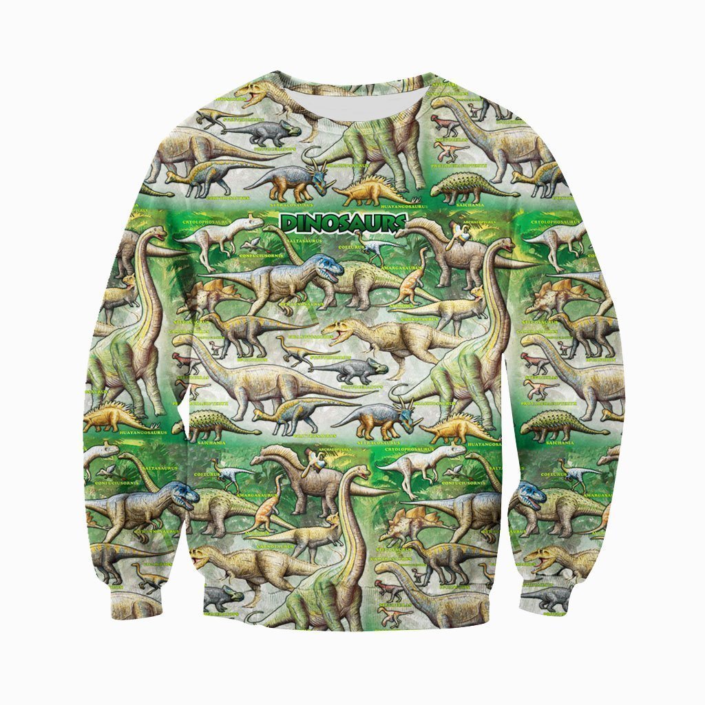 3D All Over Printed Dinosaurs Art Shirts And Shorts - Amaze Style™-3D All Over Printed Clothes